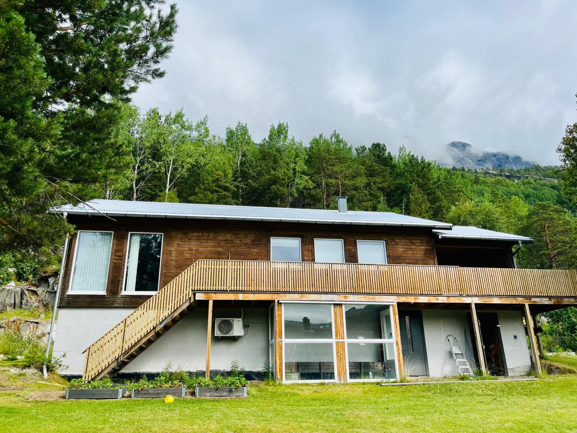 Skjomen Lodge Elvegard Bagian luar foto